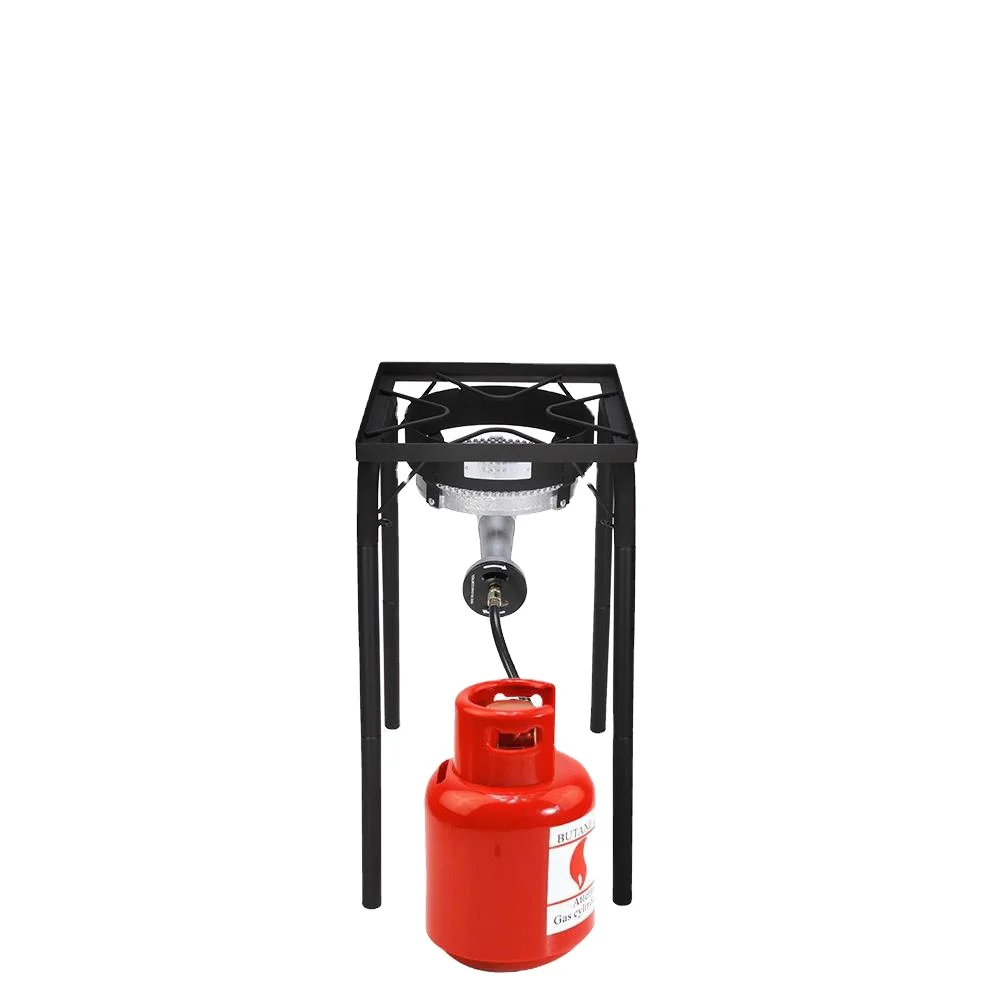 

Трехногий гриль-барбекю красный полукруглый, стальная дровяная печь для кемпинга на открытом воздухе