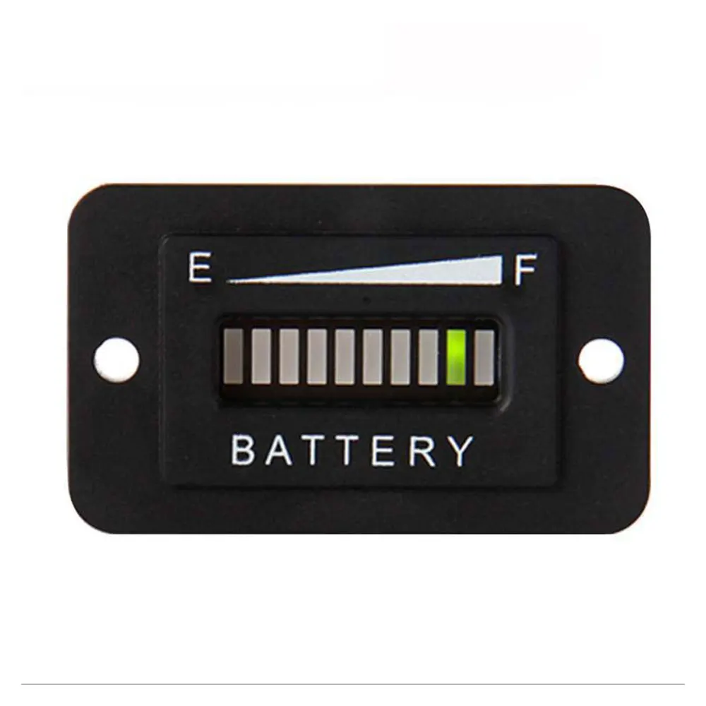 DC 12V 24V 36V 48V LED Battery Indicator Battery Gauge Battery Level Meter IP65 For Club Car Fork Lifts Battery Meter