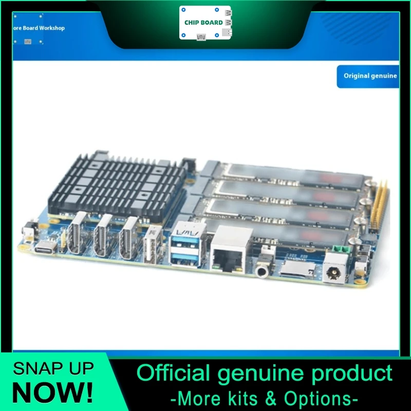 

FriendlyELEC CM3588 Core Board Kit Rockchip RK3588 with PCIe and Ethernet
