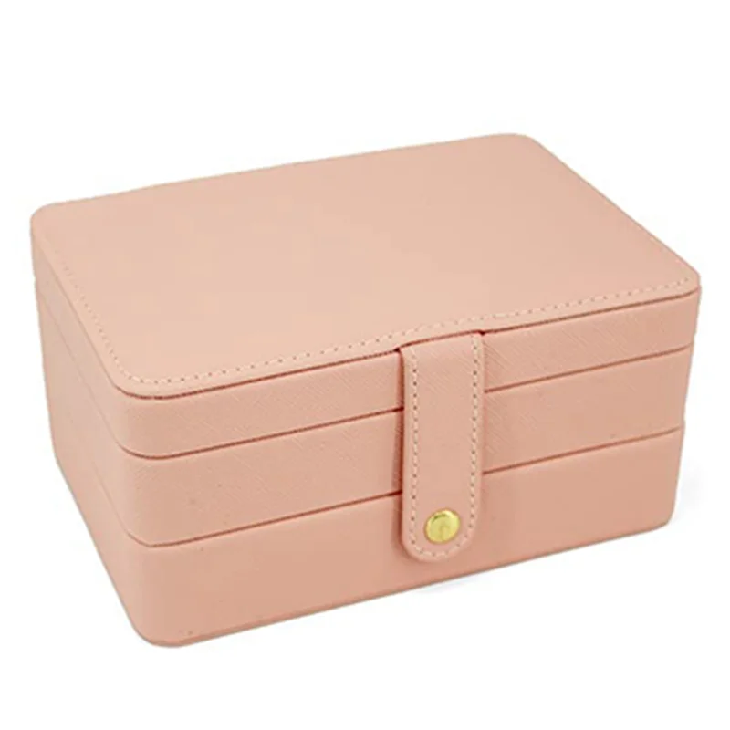 صندوق مجوهرات نسائي جديد لعام 2026 صندوق تخزين مجوهرات محمول صندوق مجوهرات مريح ومرتب