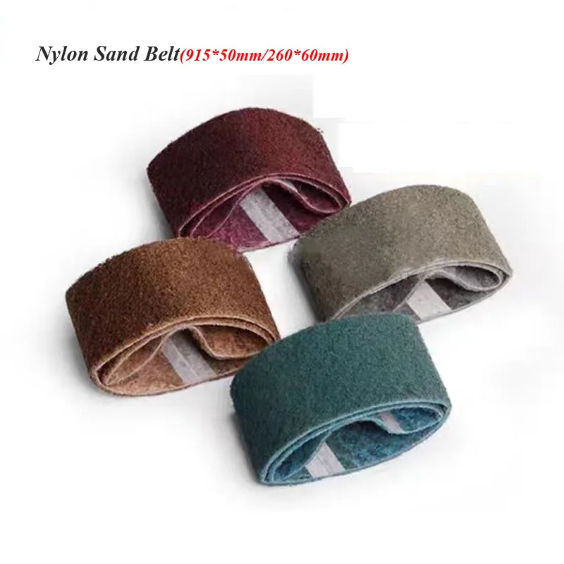 

Imported 3mnylon sand belt 915*50/100/260*50mm Brushed and polished nylon sand belt Nylon non-woven sandpaper tape #150~#600