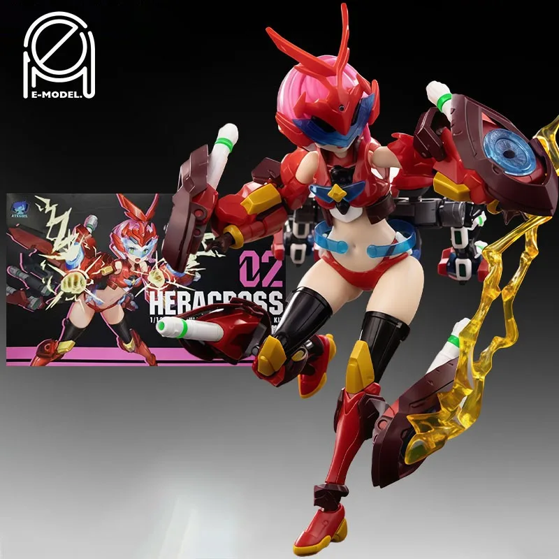 

E-Model Principle Original MODEL KIT HERACROSS Heracross 145mm Anime Action Figure Assembly Model Toys Model Gifts for Boys