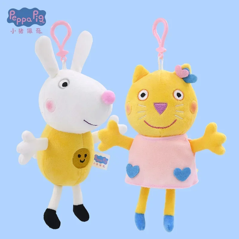 Peppa Pig and Friends Sheep Susie Dog Danny Rabbit Richard Animal Cartoon Plush Toy Friend Cartoon Doll Children's Birthday Gift