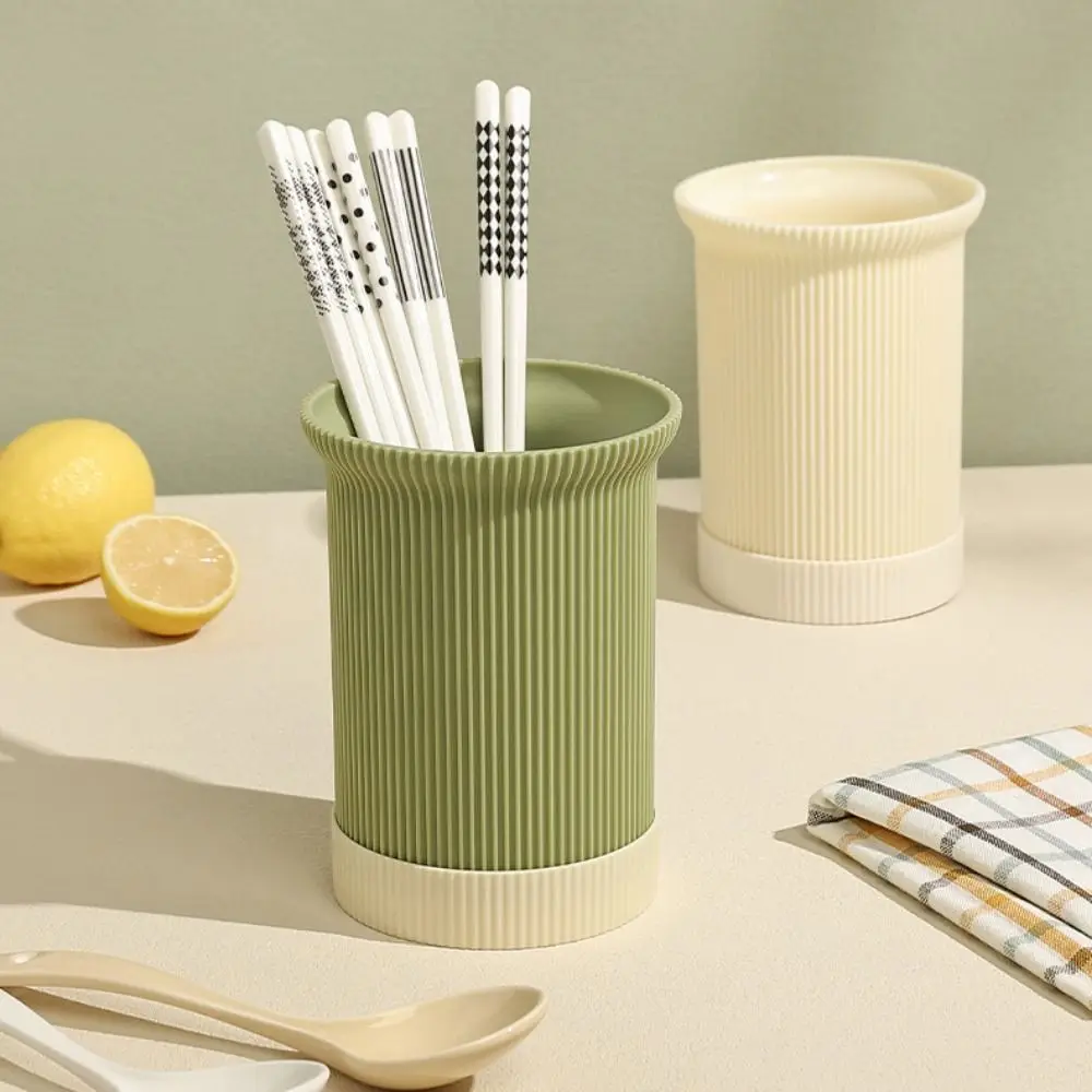 

Multifunctional Plastic Chopsticks Storage Box Large Capacity Space-saving Utensil Holder Moisture-proof Chopsticks Cage Kitchen