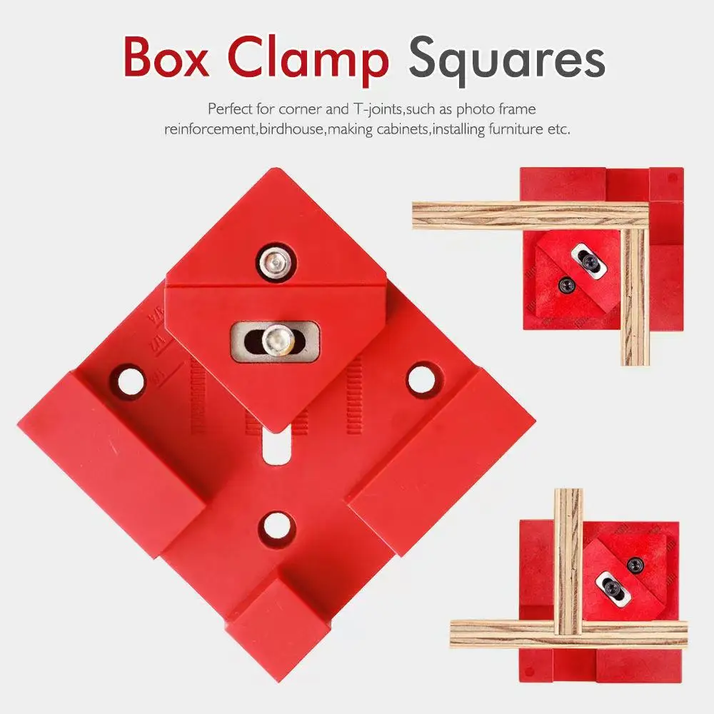 

1Pcs 90 Degree Corner Clamps for Woodworking Angle Clamp Tool Fast Adjustable Quick Spring Holder Photo Picture Frame Fixer