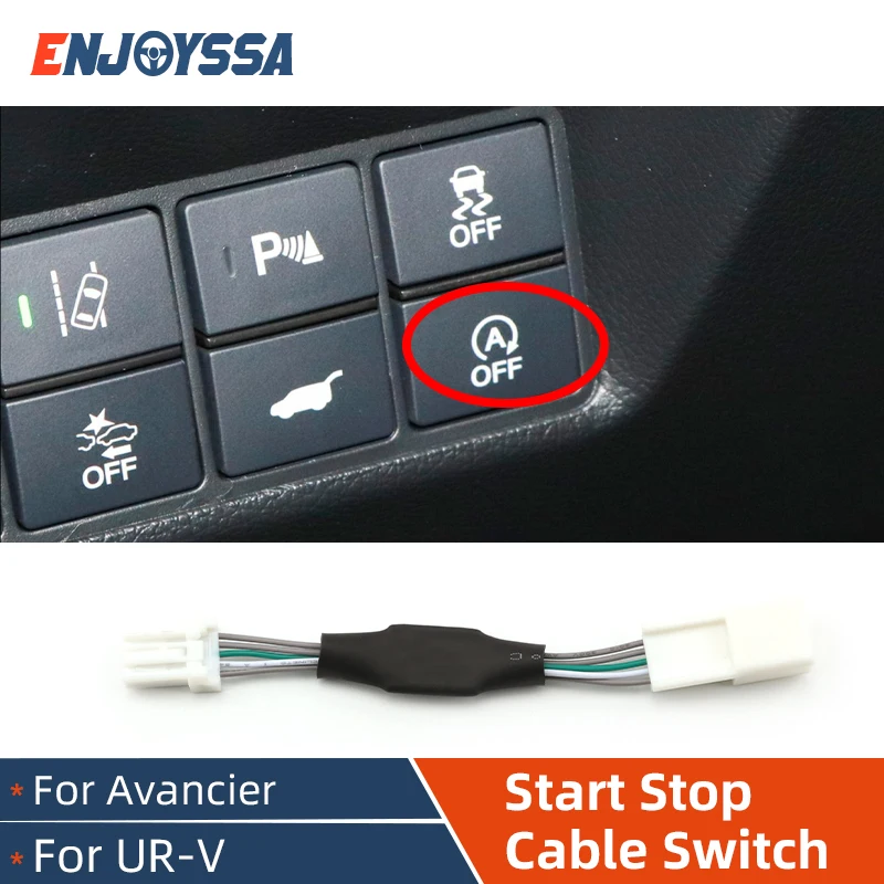 

Car Start Stop Canceller For Honda Avancier UR-V Automatic Stop Start Engine System Off Device Plug Drive and Park Cable