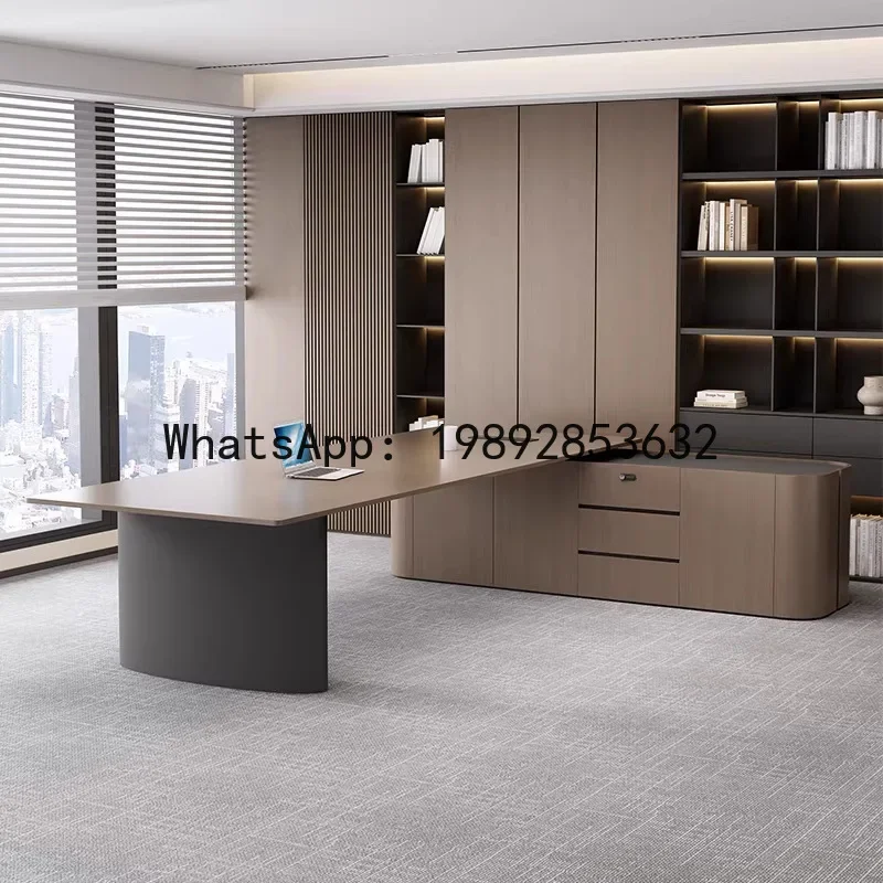 

Комплект мебели для кабинета руководителя T20 - премиальный набор стола и кресла для кабинета председателя совета директоров