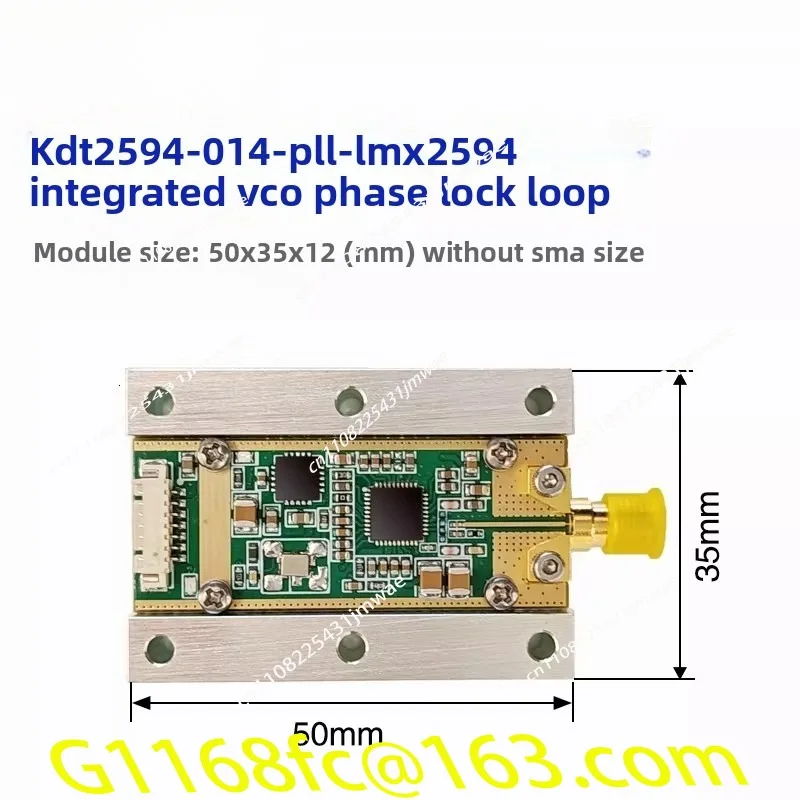 LMX2594 Module PLL Phase-locked Loop 10M-15GHz High-frequency Microwave Signal Source