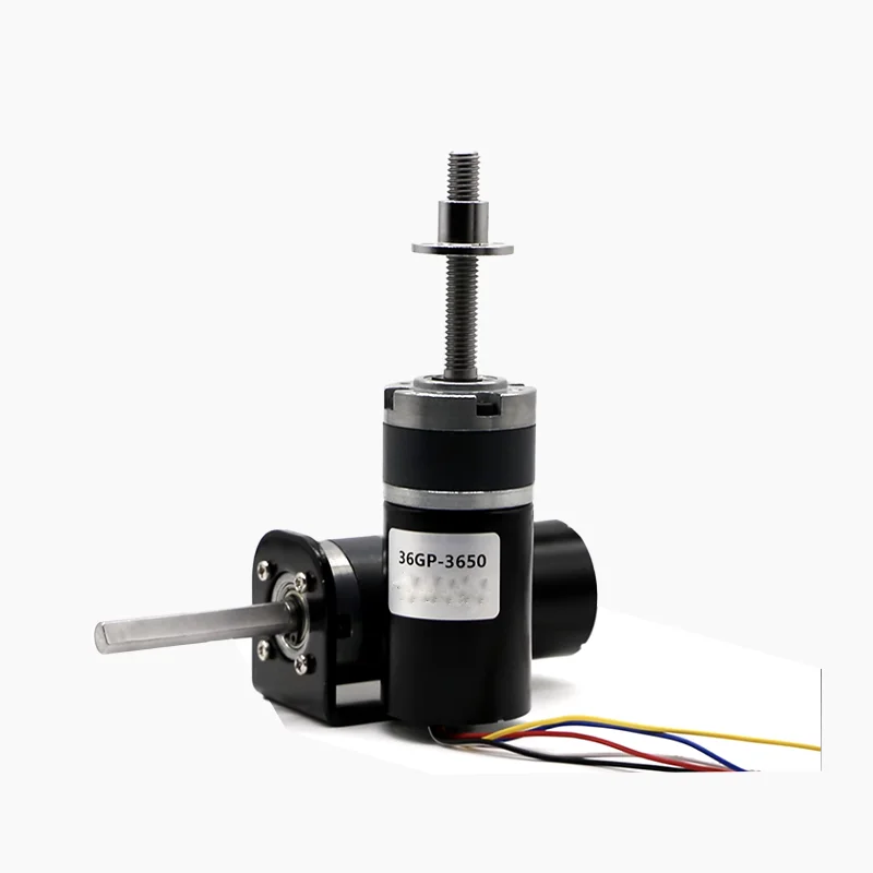 36-3650 With Adjustable Speed Forward And Reverse Rotation 12v24v Reduction Motor Brushless M8 Long Axis Planetary Gear Motor