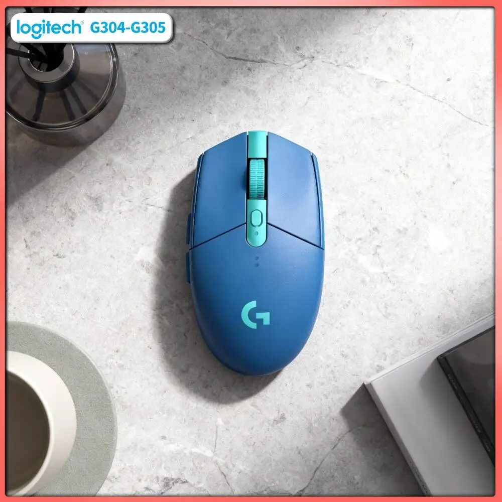 Logitech G304 Wireless Mouse LIGHTSPEED Tech 12000 DPI 1ms Response 9-Month Battery Long-Lasting Build