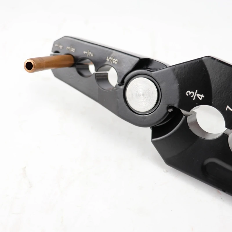 CT-301 Pinza per modellare tubi di rame Pinza per riparazione tubi metallici Pinza per riparazione tubi a bocca tonda