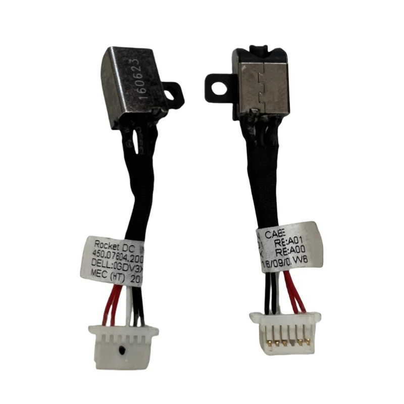 DC Power Jack สําหรับ Dell Inspiron 11 3000 3162 3179 3164 3168 3169 3180 3185 แล็ปท็อป DC-IN ชาร์จ Flex Cable 0GDV3X