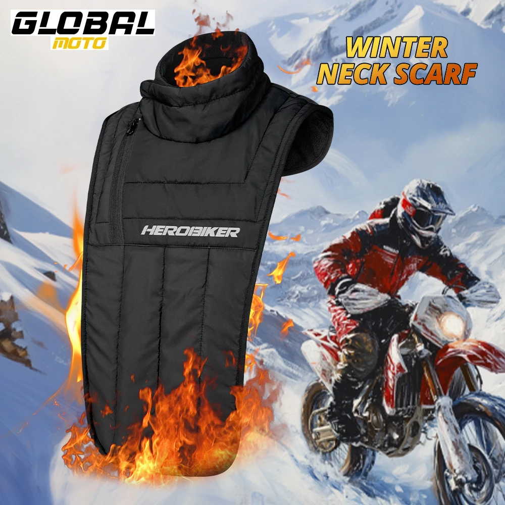 

Winter Motorcycle Scarf Neck Warm Cold-Resistant Motorbike Riding Warm Neck Cover Moto Rider Chest And Neck Protector Windproof