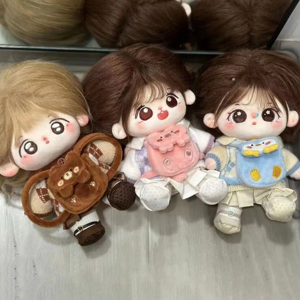 Mochila estilo Animal de 17Cm para Labubu, ropa hecha a mano, mochila para muñeca a juego, accesorios de ropa para muñeca de repuesto