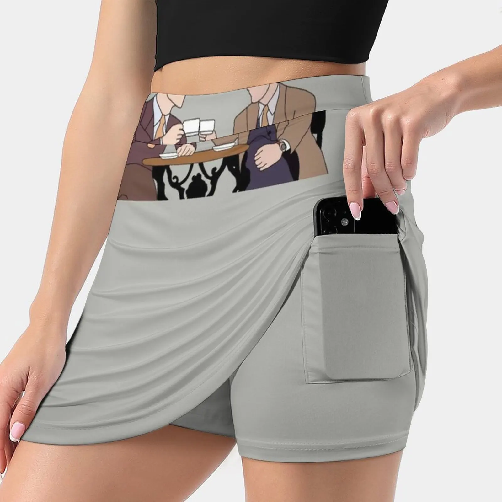 

Niles And Frasier Women's skirt Mini Skirts A Line Skirt With Hide Pocket Niles Crane Frasier Crane Frasier Frasier Tv Show