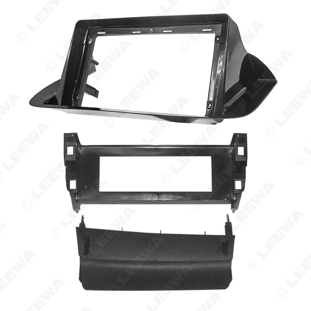LEEWA 카 오디오 대형 스크린 대시 페시아 패널 프레임 키트 어댑터, 혼다 스피리어 (LHD) 2009 2013 라디오 대시 프레임 # CA1377, 9 인치