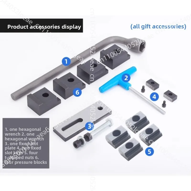 GT853 Torno de mesa especial de fixação de 4 polegadas, 5 polegadas e 6 polegadas para centro de usinagem de alicate plano combinado de alta precisão