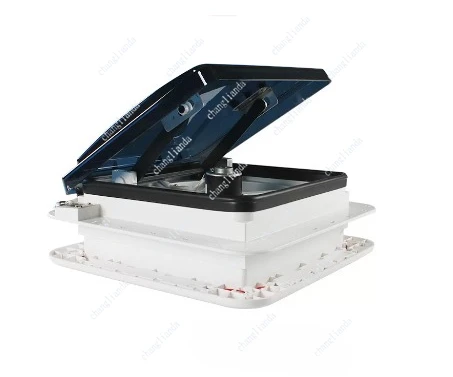 11''ce Manual Control Caravan Modification Accessories Roof Camper Vented 12V Fan Camper Window Leisure Vehicle
