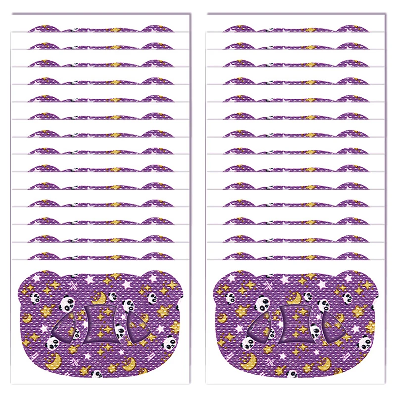 1PC Anti-Snoring Stickers Children Sleep Mouth Shape Anti-Suffocation Design Cartoon Style Bear O-shaped Breathing Mouth Patch