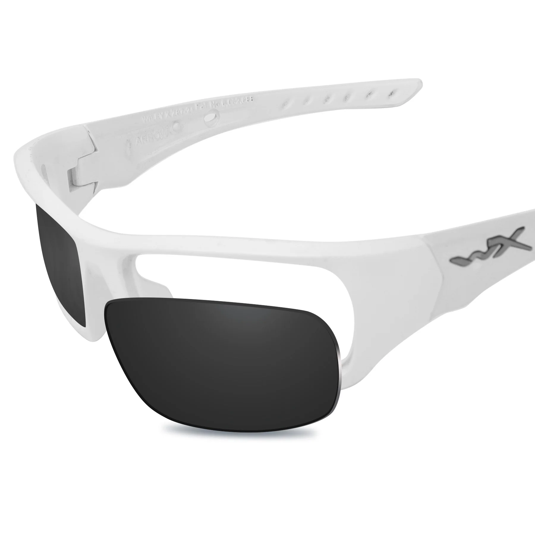 عدسات بديل مستقطبة جديدة للأداء من Glintbay نظارة شمسية من Wiley X Boss-بألوان متعددة