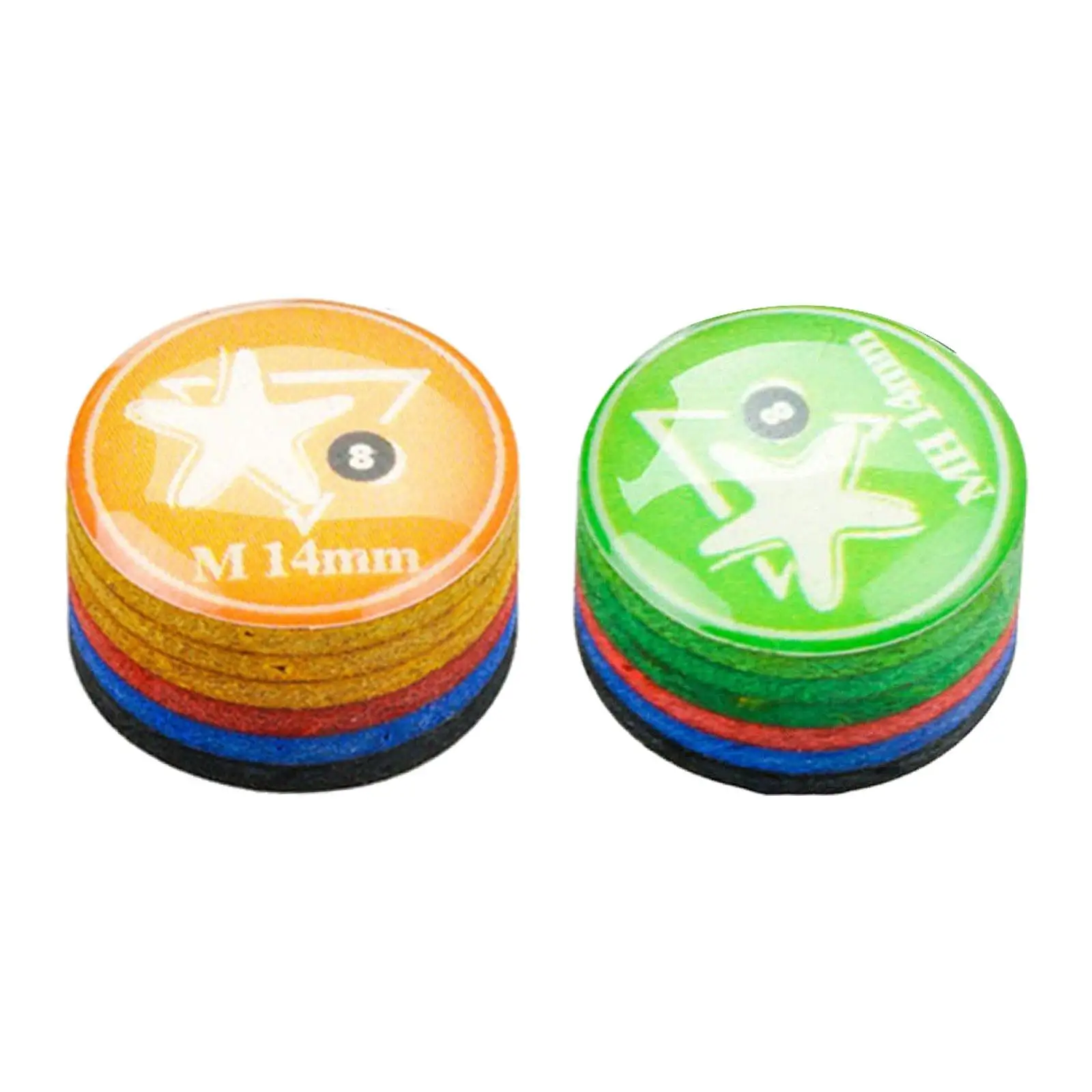 Pool Cue Tip PU Leather Replacement for Billiard Enthusiast Men Women Adults