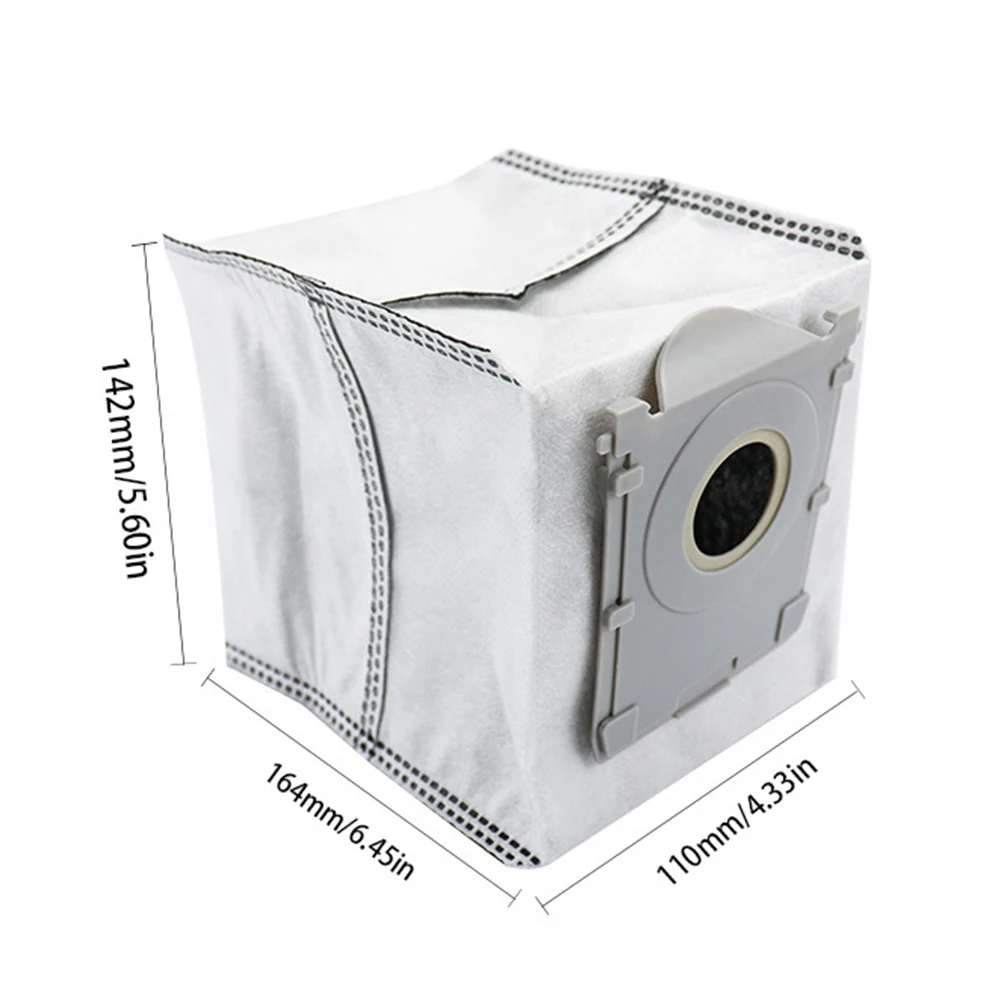 1 세트 플라스틱 + 마이크로 화이버 + 부직포 걸레 천 먼지 봉투 미니 진공 청소기 용 DEEBOOT 용 ECOVACS 용 사이드 브러시 키트