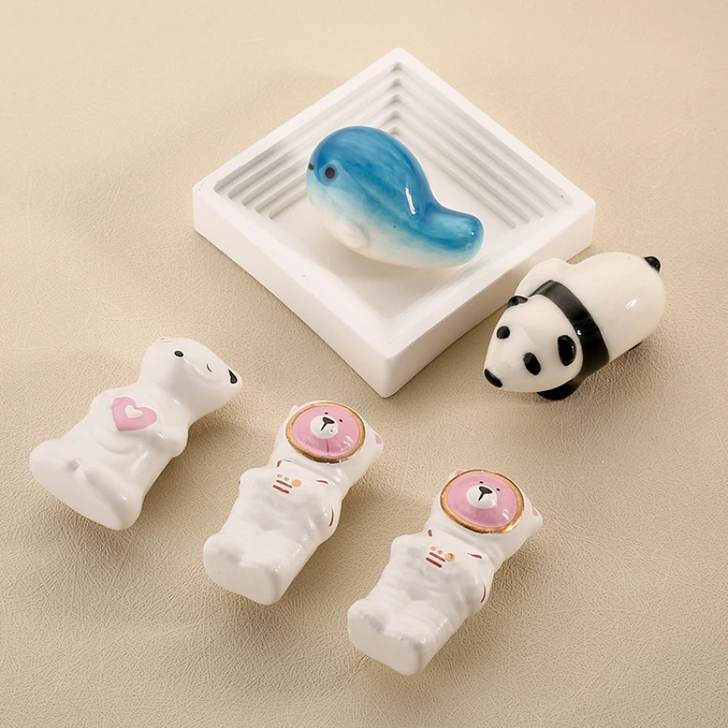 Children\'s Room Handles Ceramic Resin Furniture Handles Cartoon Cabinet Handles Drawer Knobs Animal Shapes Kids Cabinet Handles