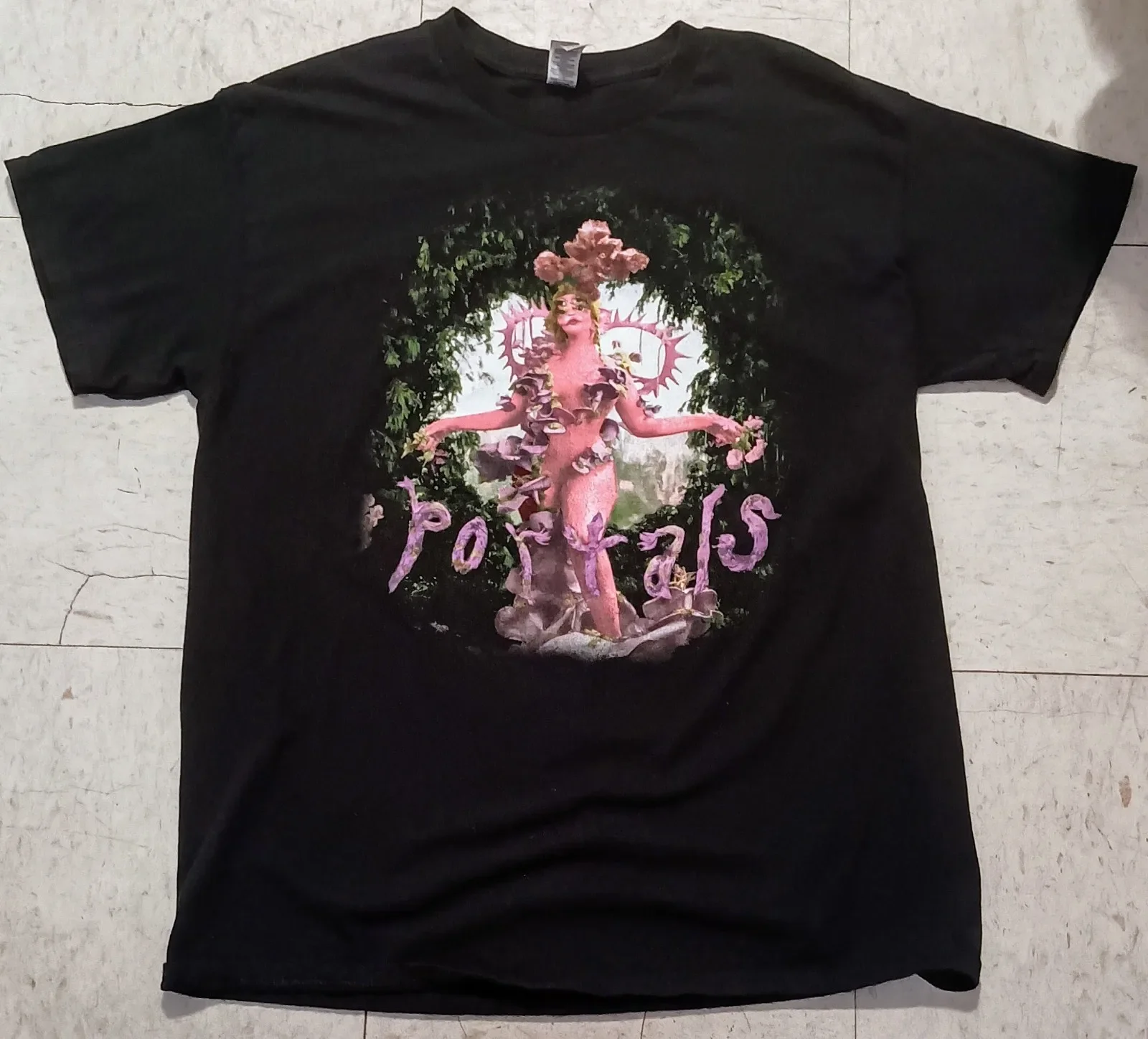 Melanie Martinez Portals T Shirt 2023 Album T-Shirt Pop Rock Mens Size Large