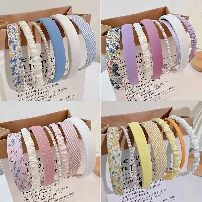 

Random 3. Headband Internet celebrity 2026 new summer French wash hair card headgear headband women go out pressure hair headband hair bundle