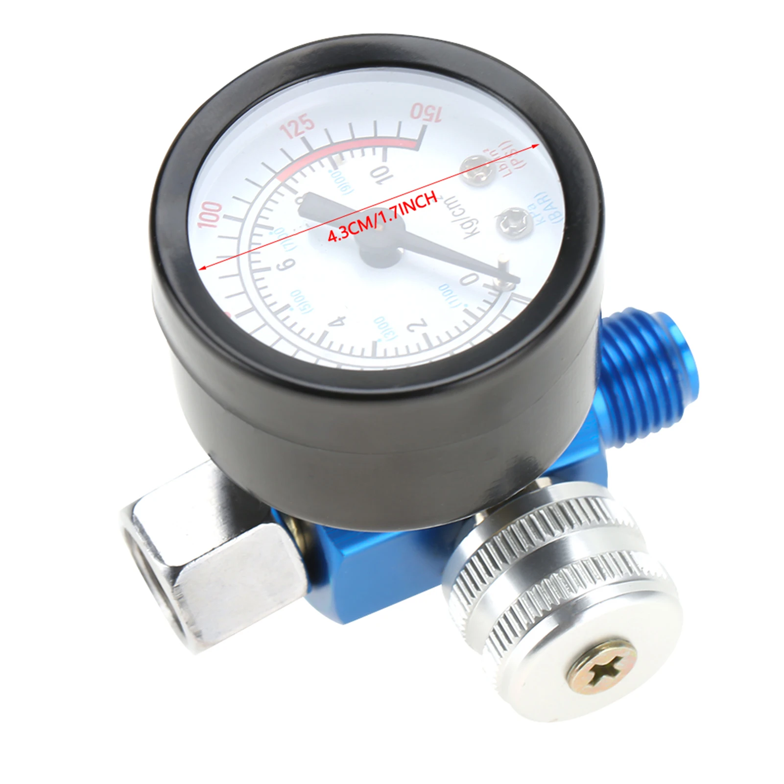 Pressure Regulator Spray  Accessory 1/4 Spray Paint   Pressure Regulator Pressure Gauge Pneumatic Tool Accessory