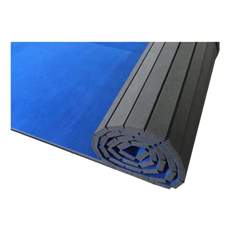 Vinyl Cover Pole Dance Crash Mat Roll up Gymnastics Mat for Dancing