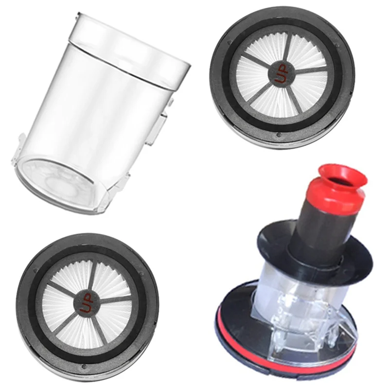 For P11 Cordless HandHeld Vacuum Cleaner Replacement Parts HEPA Filter Dust Cup Dust Bucket Filter