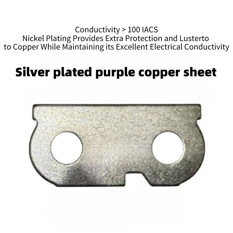 30pcs for Toyota Hybrid Pure Copper Nickel Sheet Battery Connection Copper Sheet for LEXUS Copper Connector for Hybrid Batteries