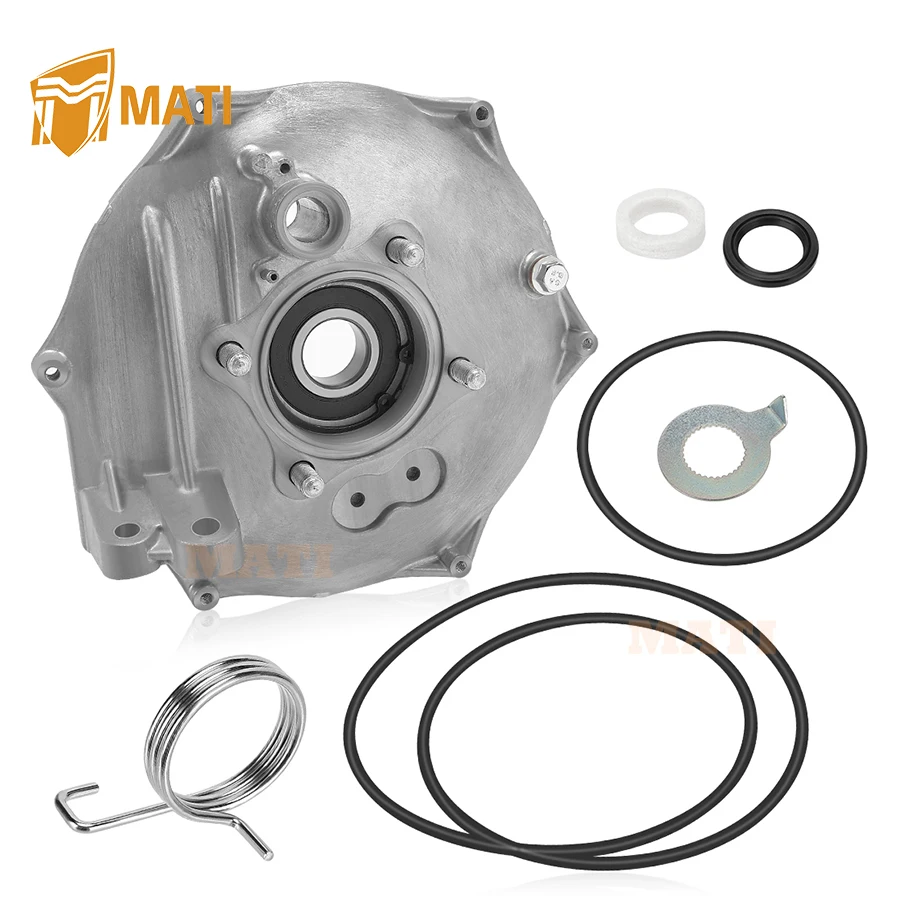 

M MATI Rear Brake Backing Plate & Bearing Seals Kit for Honda Rancher 420 Foreman 500 520 2014-2024 43010-HR3-A20 91002-KY0-981