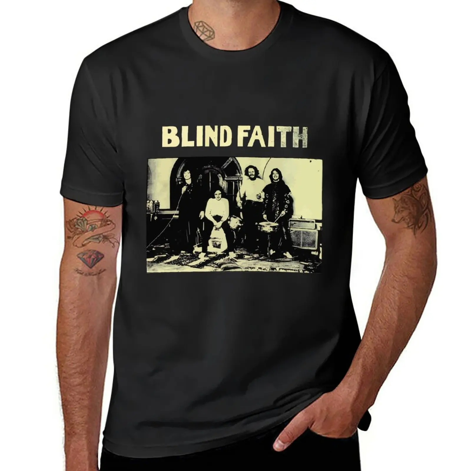 

New Blind Faith T-Shirt kawaii clothes custom t shirts design your own hippie clothes oversized t shirts for men