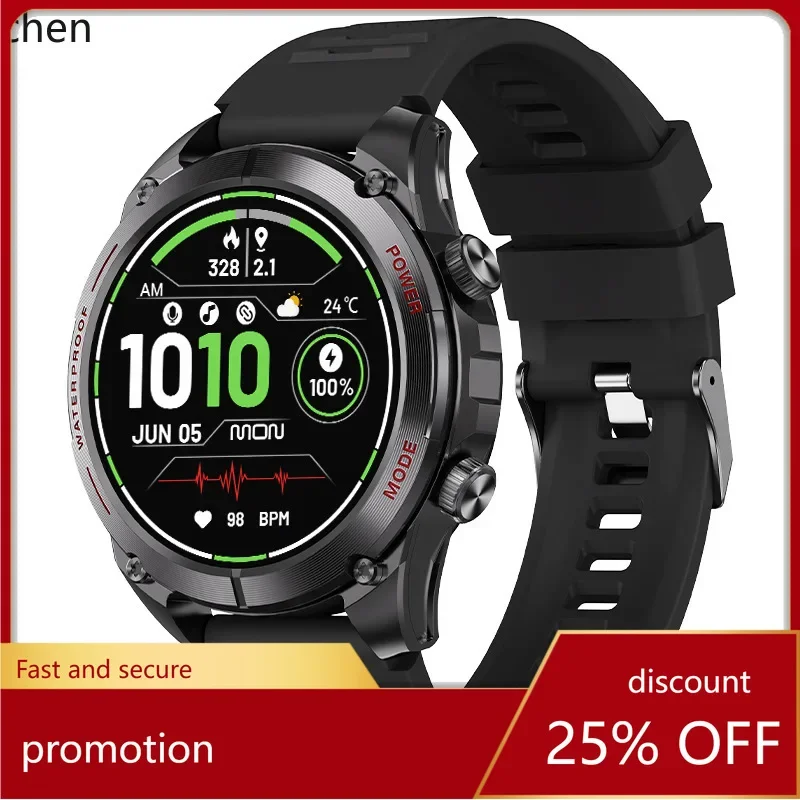 V9 smartwatch: compass, auto-sensing workout modes, sports watch