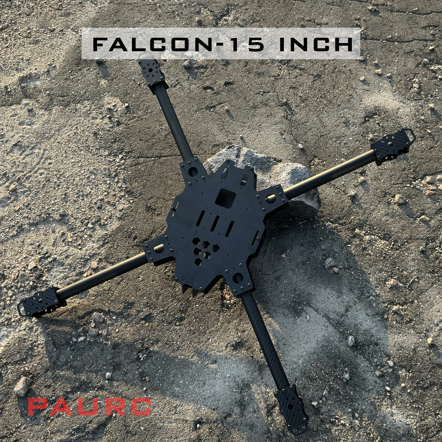 PAURC FALCON 15 Inch FPV Drone Frame - 4-Axis Carbon Fiber Quadcopter for Long Range & Payload, Ultra Sturdy Structure