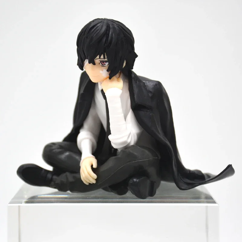 8cm Bungo bezpańskie psy Osamu Dazai figurka Anime Chuya Nakahara figurka Ryunosuke Akutagawa kolosalny zabawki modele