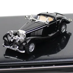 1:28 Alloy Vintage 500K Car Model Collection Gift Ornaments.