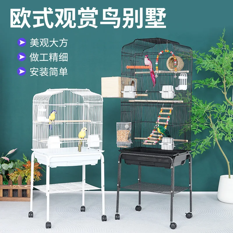 Large bird cage Parrot oversized villa breeding cage