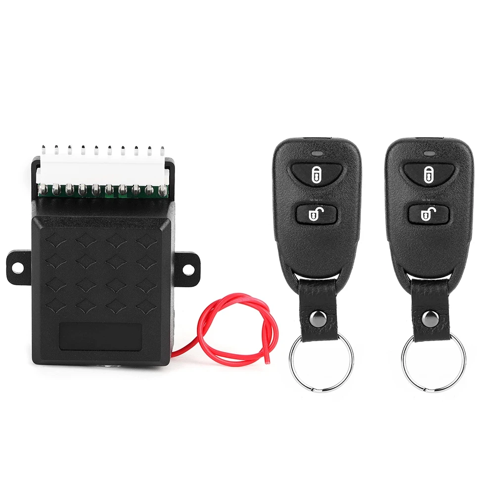 نظام إنذار مركزي للسيارة عالمي، جهاز تحكم عن بعد مضاد للسرقة، مجموعة قفل المفاتيح، إنذار مضاد للسرقة