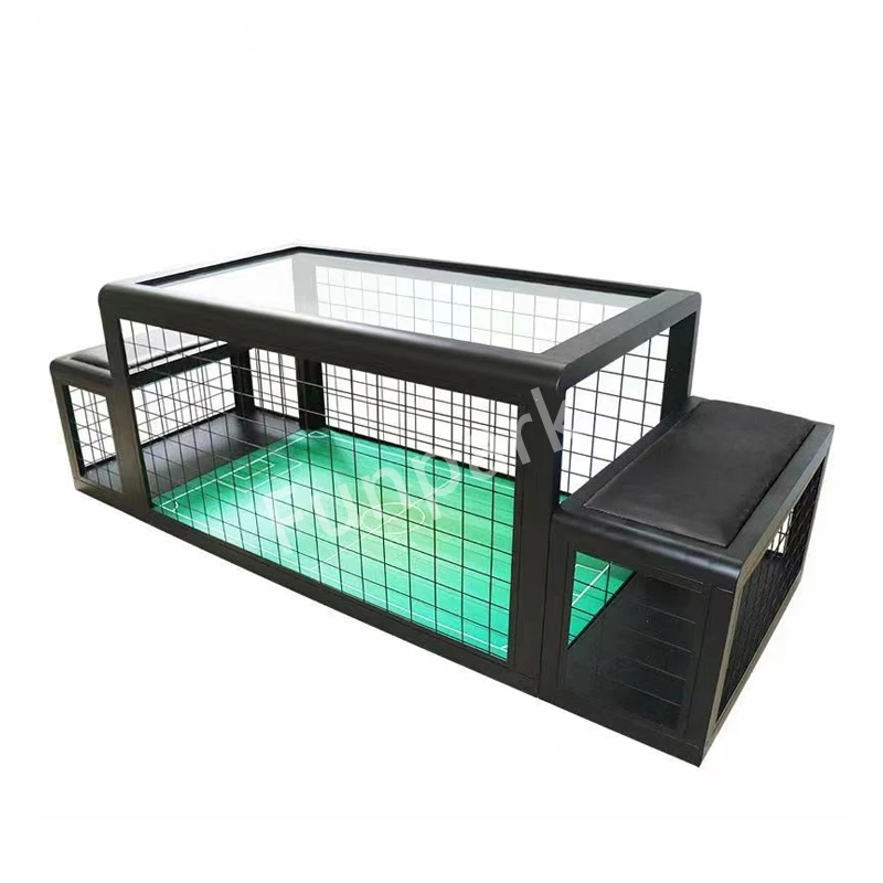 Children's Entertainment Area Shopping Center Two Play Football Game Table Football Under The Table