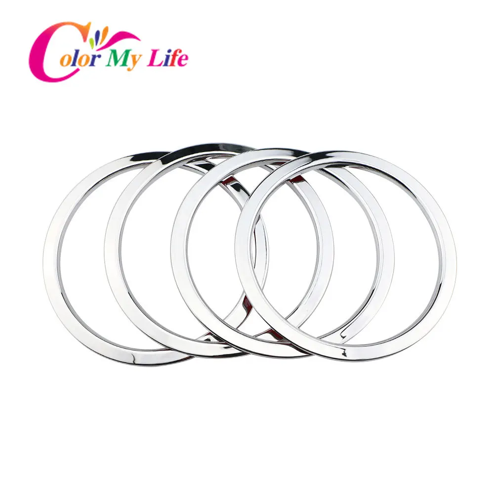 ABS Chrome Door Stereo Speaker Ring Cover Speaker Trim for Nissan X-trail Xtrail T32 2014 - 2022 Accessories