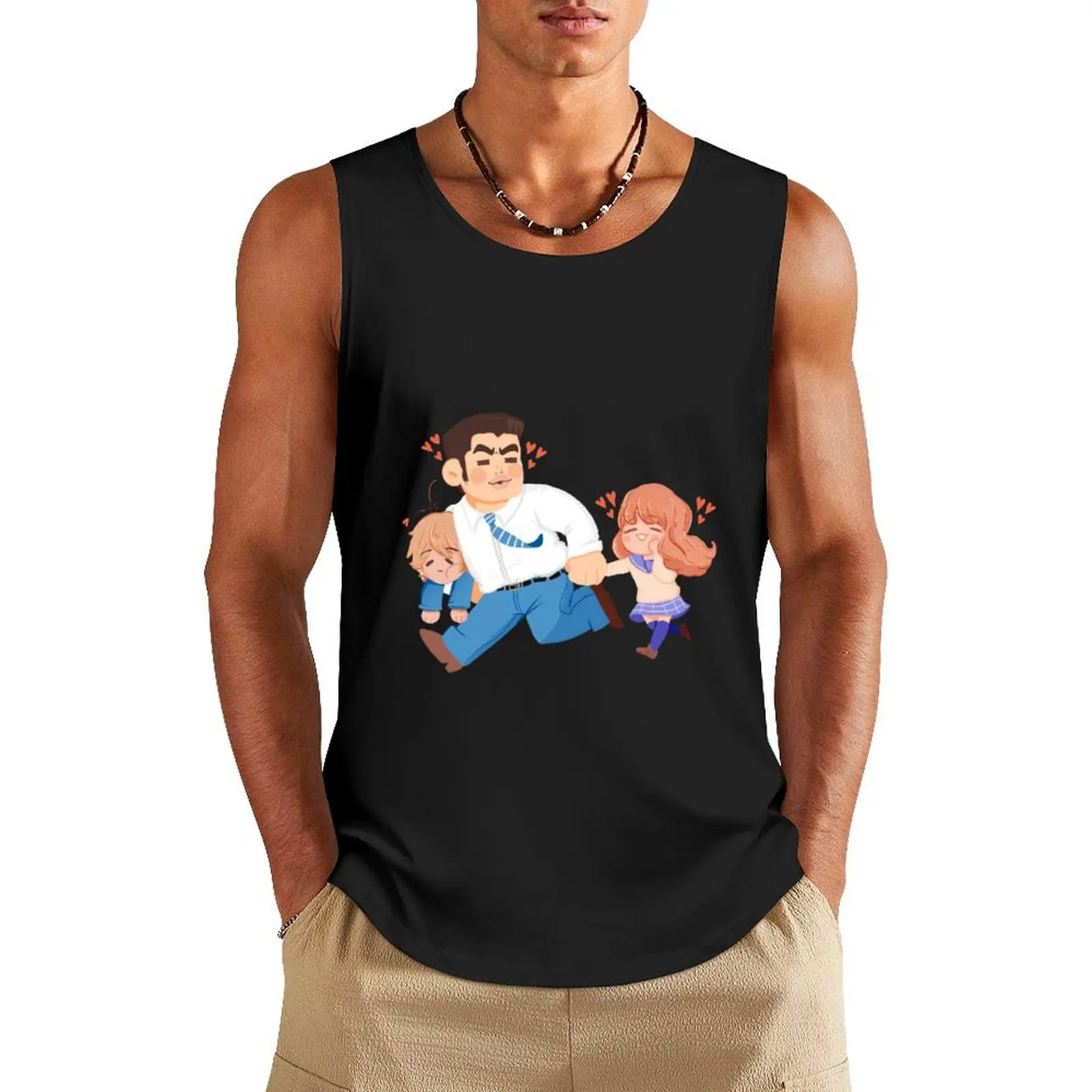 

my love story!! v2021 Tank Top bodybuilding T-shirt Men's gym