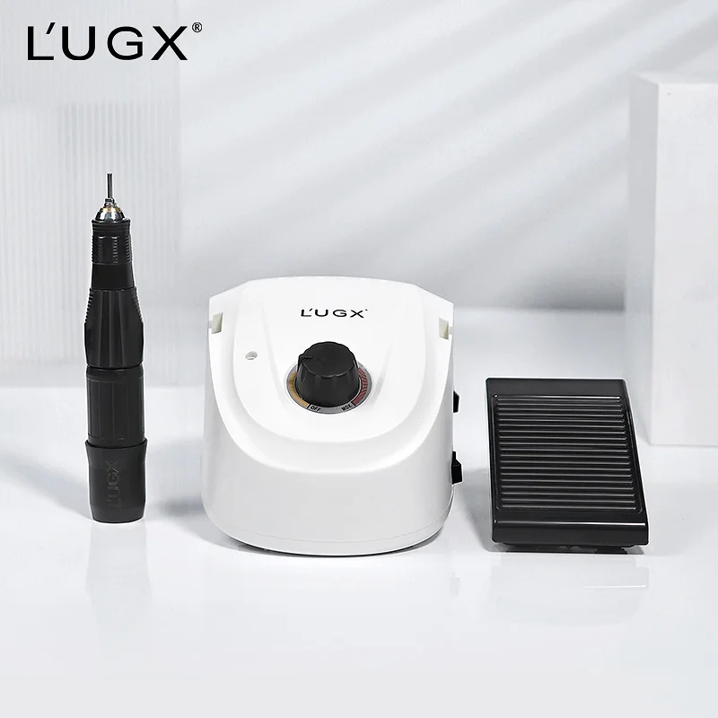 

2026 LUGX High Quality Customizable Nail Equipments 45000 Rpm Strong Powerful Professional Acrylic Efile Electric Nail Drill