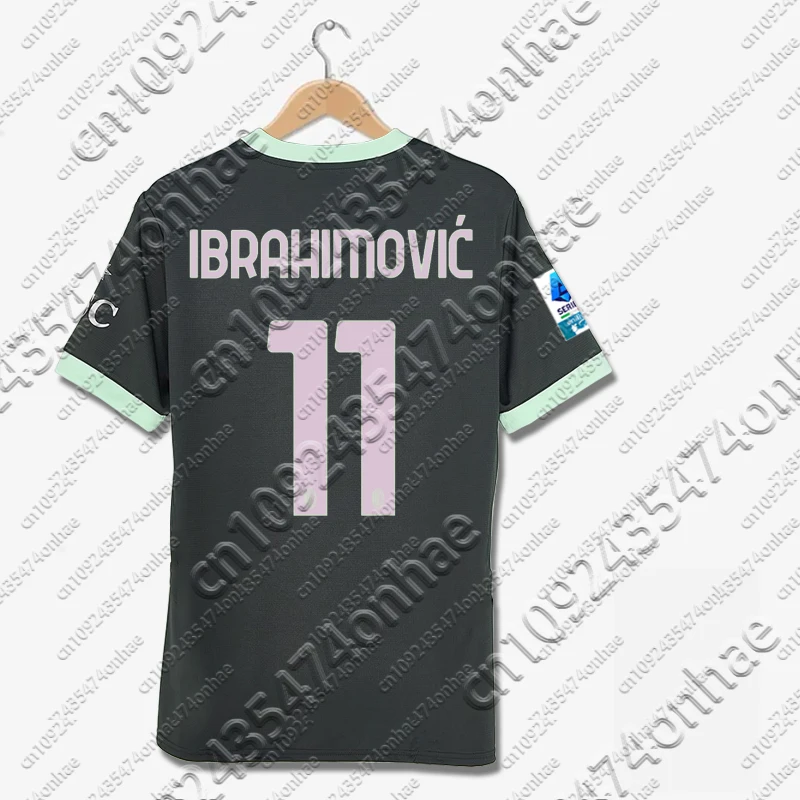 Breathable Top 2024 New Summer Milan Fan Home and Away Jerseys Football Training Jerseys Adult and Children's Football Jerseys