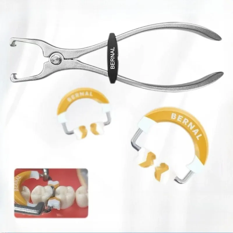 

Стоматологические щипцы-кольцесепараторы Dentistrys Premium Matrix Ring Forceps для установки кольцевых фиксаторов Garrison Forcep, комплект для системы Matrix