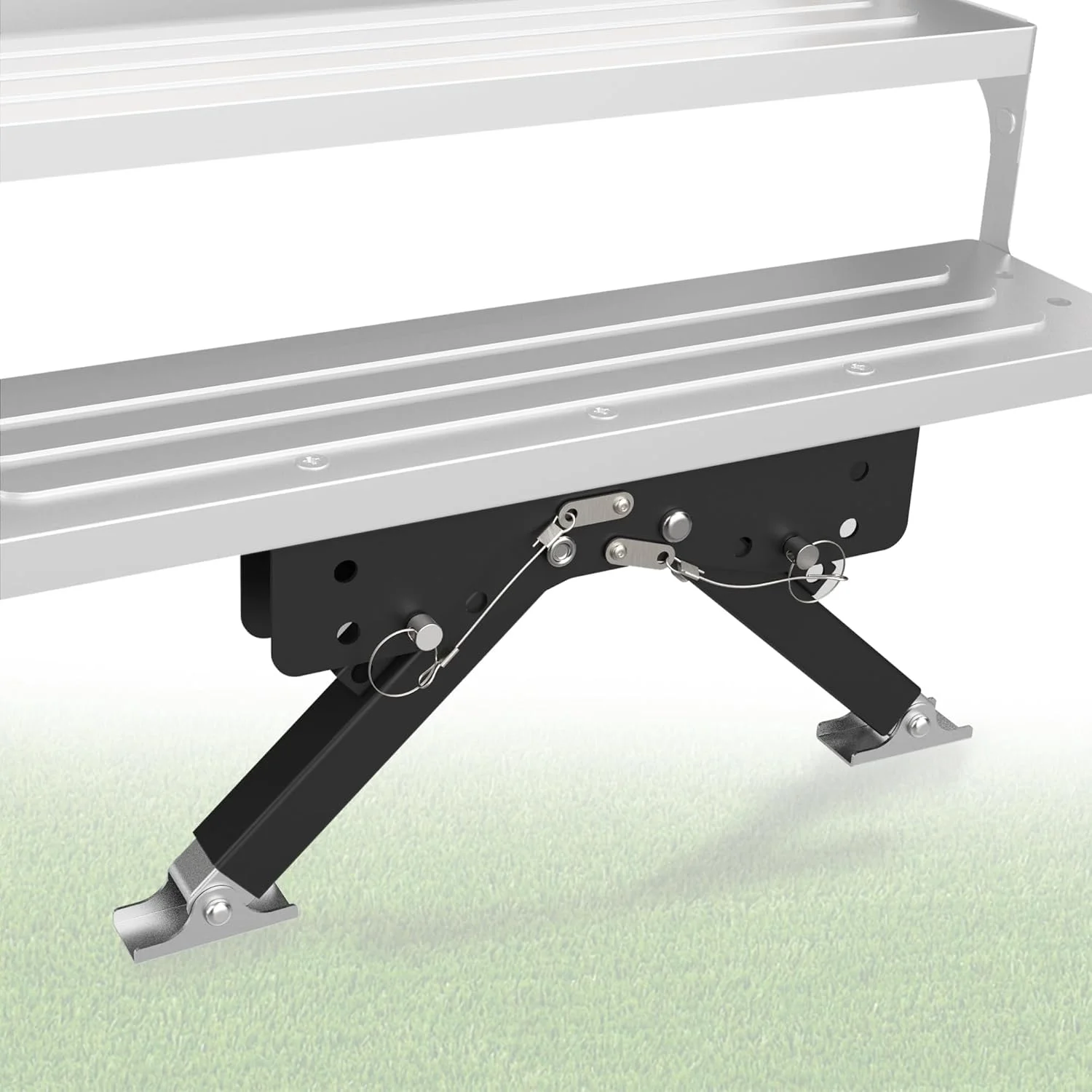 Heavy Duty Rv Entry Step Stabilizer Foldable Ground Support Jacks Easy To Install Campers Step Jack Camping Car Accessory