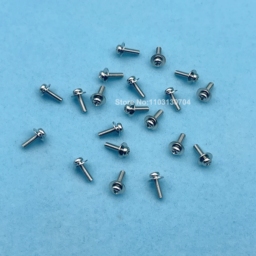 10PCS Roland Printhead DX4 Nozzle Screw For Epson DX4 DX7 Head Holder Adapter Screws Frame 31089121AS Screw Set Pan M2.3 * 8