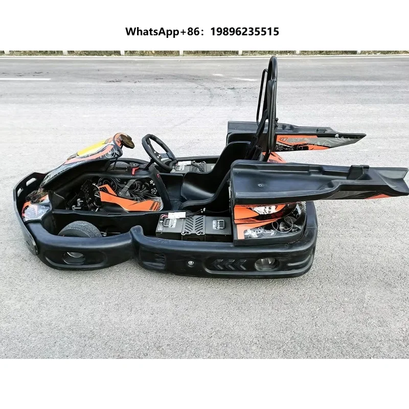 High Safety 72V 3000W Electric Go Kart for Adult 30Ah Quick Release Long Last Battery 3 Modes Go Kart for Karting Venue